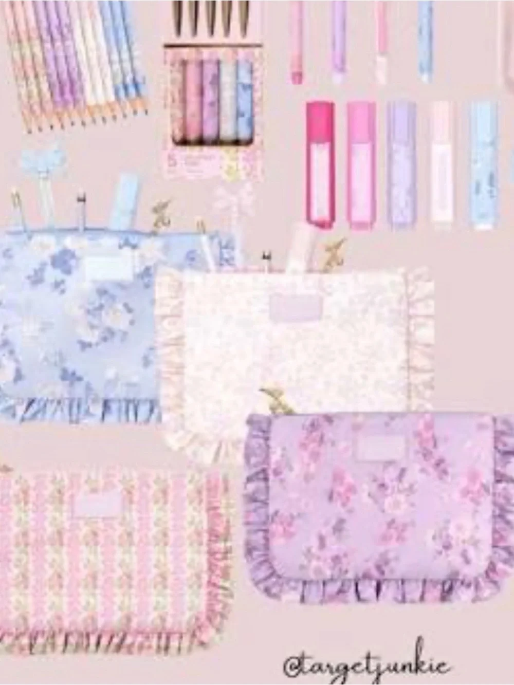 2piece Poly Folder LoveShackFanc Yoobi Pink & blue